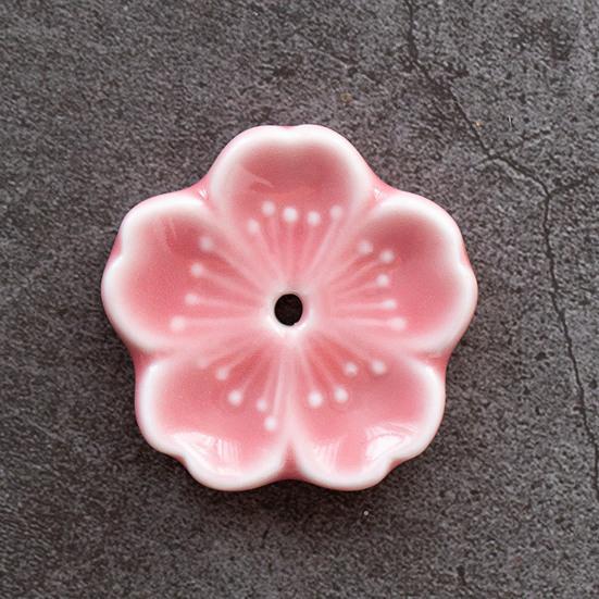 Realistic Aromatherapy Censer Ceramic Elegant Polished Flower Incense Holder for Gifts