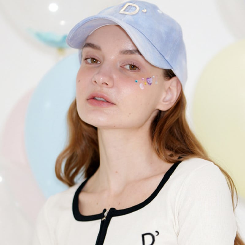 

Rest Color marble Logo Ball Cap (L/Blue) ONE