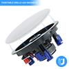 Herdio Bluetooth Ceiling-Mounted Speaker, 160W Round Ceiling Speaker System for In-Ceiling Installation