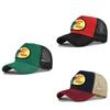 Cap Tongue Duck Vintage Style Bass Embroidered Animal Pattern Protection Sun