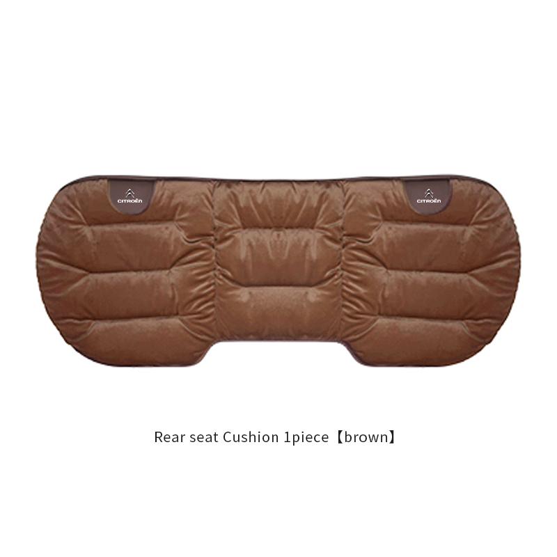Car Seat Cover Winter Plush Warm Cushion Waist Pad For Citroen C3 C5 AIRCROSS C5X C4 Cactus PICASSO e-C3 e-C4 C1 C-Crosser C6 C2 akj256