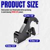 1Pair Luggage Rack Docking Latch Clip Lock with Keys Mounting Rear Backrest For Harley Touring Road King Sportster XL883 XL1200