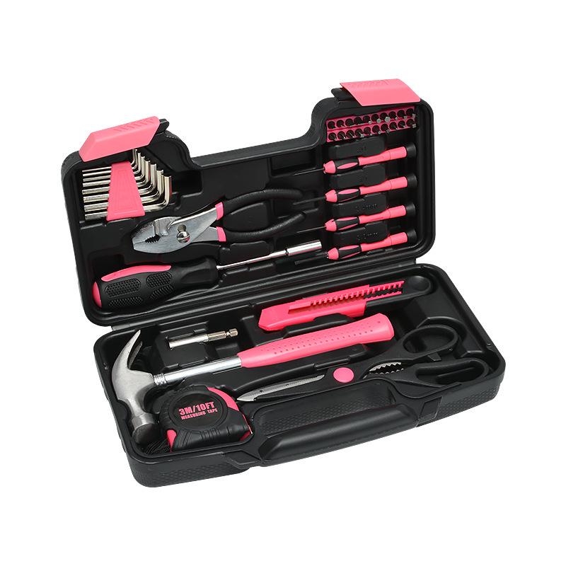 39-Piece Household Tool Set: Carbon Steel Repair & Maintenance Kit