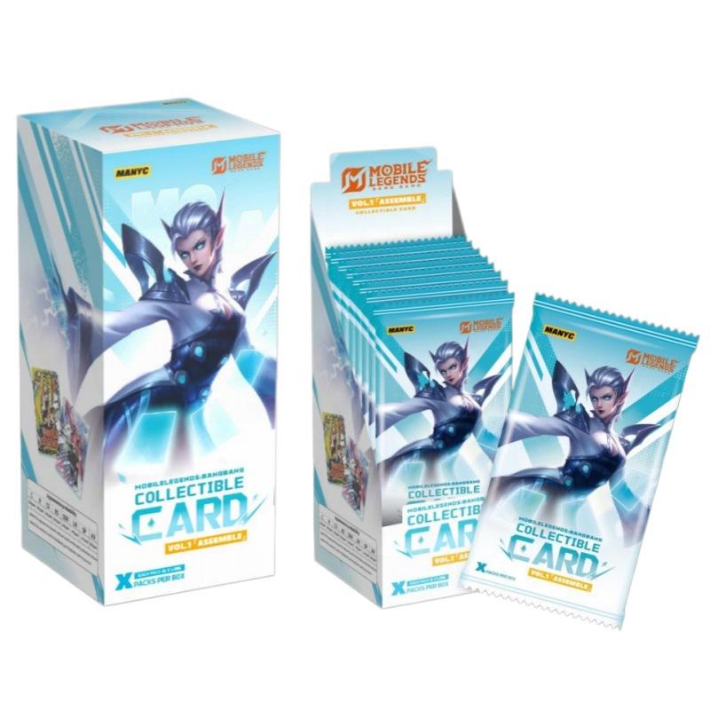 KAYOU Mobile Legends Bang Bang Karten Hand des Schicksals Serie URSPRUNG DER LEGENDE Englische Version Spiel Sammelkarte Spielzeug Geschenk