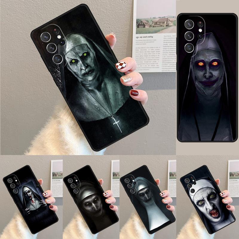 The Nun Valak Horror TPU Phone Case For Samsung Galaxy Note 10 Pro S26 S25 S24 S23 S22 Ultra Plus S21 FE S20 Shockproof Cover