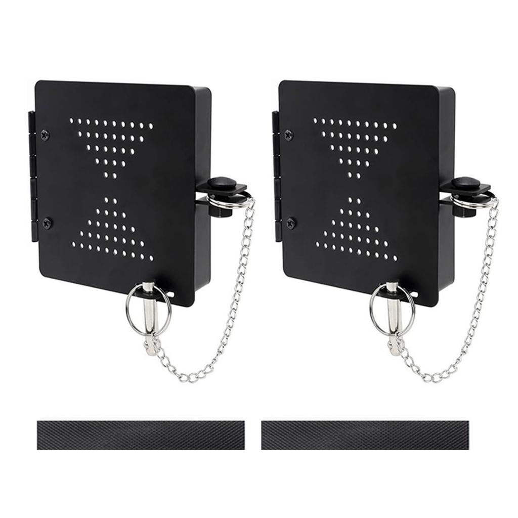 Portable Sturdy Campers Bumpers Cover Set of 2 Secure Your Sewer Hose on Road Fit 4Inch Bumpers Daily Casual Use