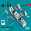 Reskit Mirage 2000D Cockpit with 3D Instrument Panel and Console Plastic Model Kit Parts 1/48 (for Kinetic) RSKU48-0461 (Airplane)