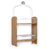 Umbra Shower Rack, Shower Caddy, Bath Rack, Natural, W334 x D112 x H642mm, BARREL, 21005787390