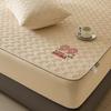 Luxury Antibacterial All-Cotton Fitted Sheet & Mattress Protector - Thickened, Non-Slip Design