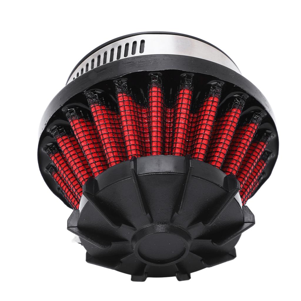 4 in 1 Air Filter 35mm 42mm 48mm 50mm Inner Diameter Air Intake Cleaner for Pit Bike Mini Bike Sport Utility Vehicle Red