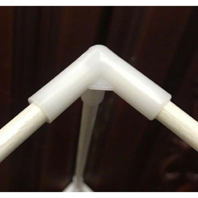 

High Strength 3 Way Pipe Elbow Connector Tent Bracket Joint Elbow Fittings T Joint T Pipe Pipe Fitting Connectors CN