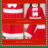 EnjoIt Santa Cosplay Costume for Christmas Costume for Thickened Dress with Sizes Girls, Kindergarten, Recitals, Fluffy, Warm, Hat, 90/100/110cm