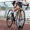 1 Pair Asymmetric Pattern Cycling Socks Breathable Bicycle Sock Middle Tube Sports Socks  Basketball