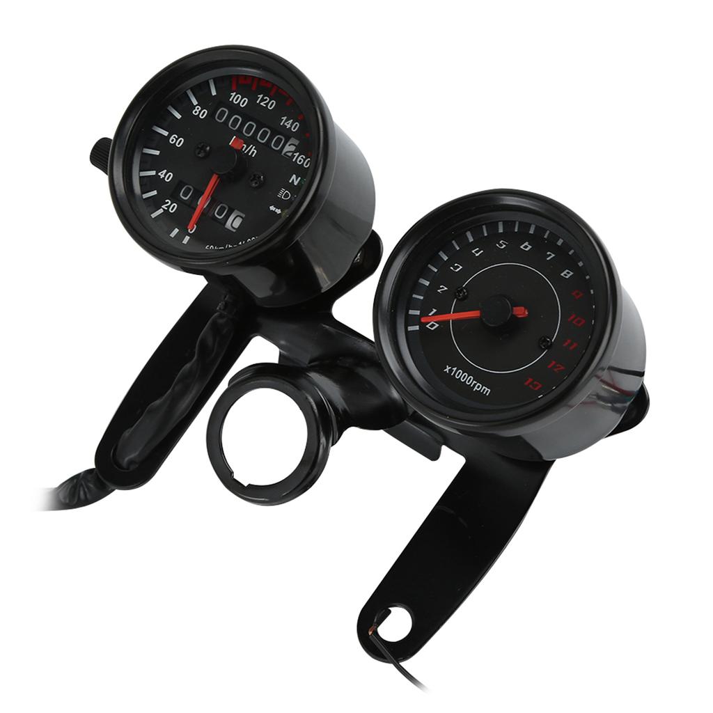Universal Motorcycle Odometer Speedometer Retro Modified Instrument Accessory