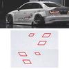 100x38cm Car Body Side Sticker PVC Decals   Sport Styling Decoration Auto Truck Racing Accessories