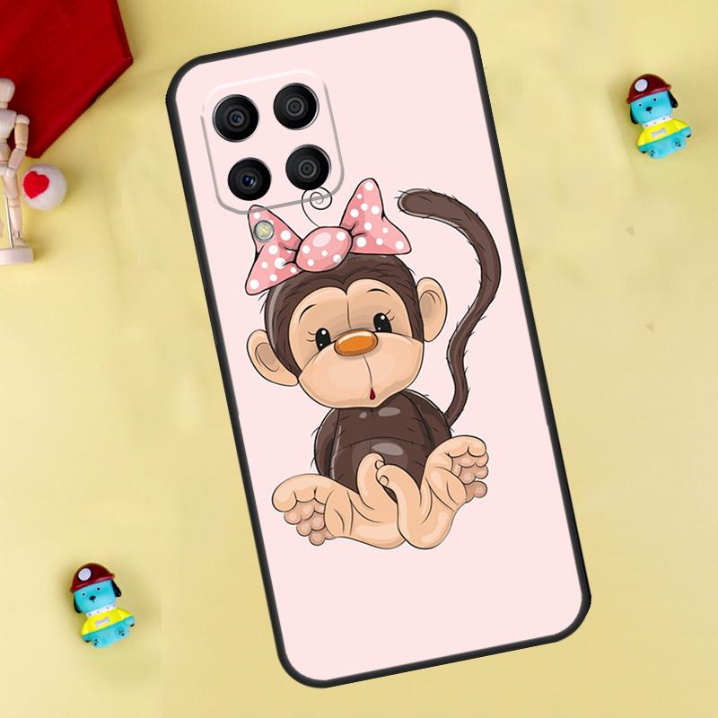 Monkey Gorilla Ape Baby Case For Samsung Galaxy M33 M15 M55 M31 M13 M12 M14 M06 M16 M36 M56 M53 M32 M52 M35 M34 M54