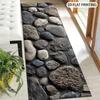 1Pcs Style, Assorted Sizes Of Pebble Patchwork Non-Slip Washable Area Rug Runner for Entryway, Living Room, Bedroom & Patio