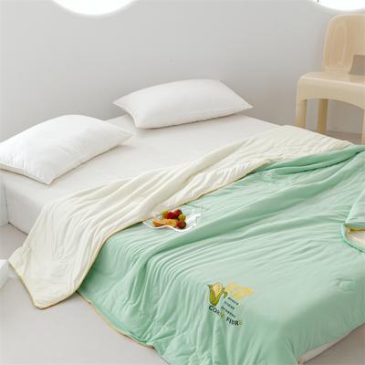 Knitted Cotton Corn Soft Glutinous Quilt Summer Cool Quilt Air Conditioning Quil,Fiber Summer Cooling Air Conditioning Blanket