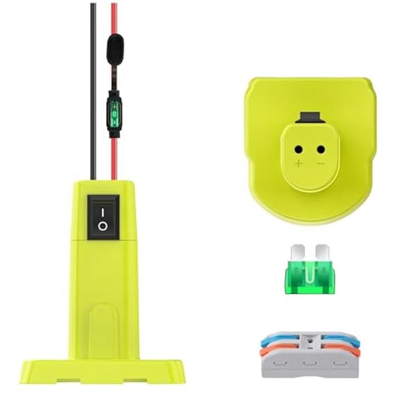 A96I-2Set Power Wheels Adapter For Ryobi 18V Battery Adapter Power Wheels Battery Conversion Kit For DIY RC Toys And Robotics