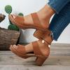 Women's Summer Wedge Open-Toe Slide Sandals, Breathable High-Heel Versatile Casual Footwear, Available In Large Sizes.