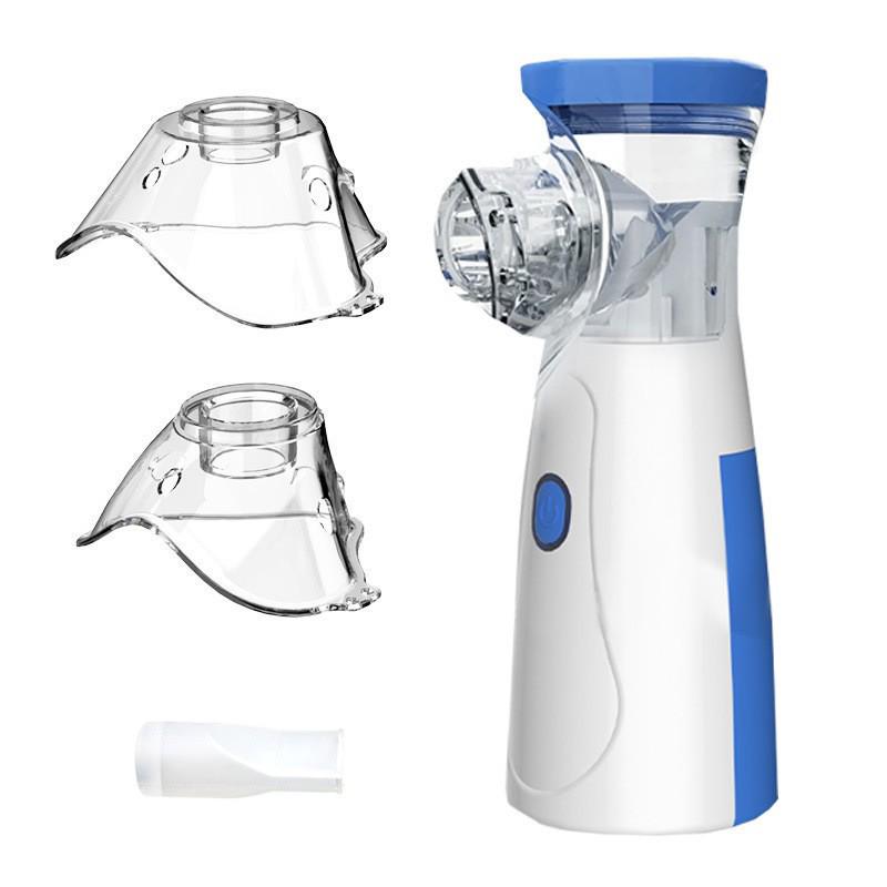 Portable Ultrasonic Micro-Mesh Nebulizer for Children - Silent, Handheld, Bilateral Design