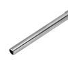Collapsible Stainless Steel Drinking Straw Reusable Metal Straw with Cleaning Brush for Travel Work Purple