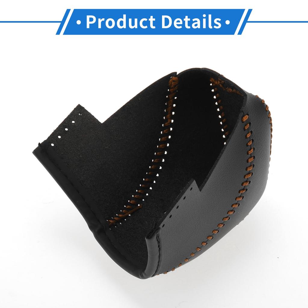 VekAuto Gear Shift Knob Cover for Subaru Impreza 1 Artificial Leather 2017-2023, Anti-Slip, Set,