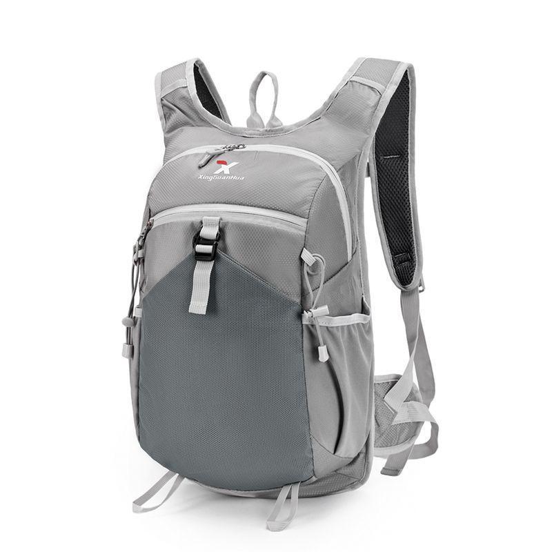 

Lightweight Unisex Waterproof Hiking and Travel Hydration Backpack Default серый