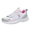 Joni Danlai Sports Women's Shoes Student Feet Soft Leather Surface Waterproof Lightweight Women's Running Shoes Spring and Autumn Brand