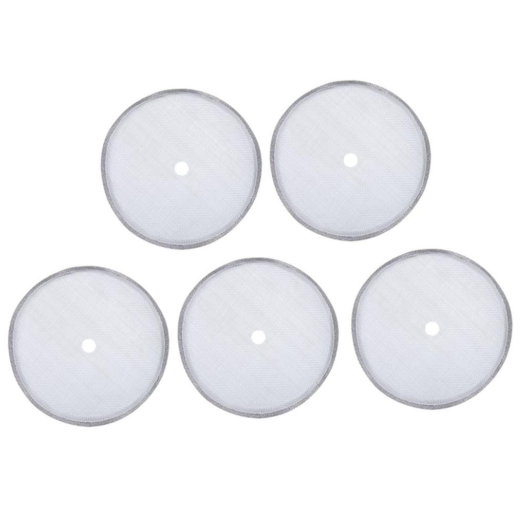 5 stk Kaffefilter i rustfritt stål for 600 ml French Press kaffekanne Nettfiltertilbehør