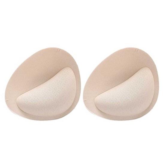 Bra Pad Ultra Thick Good Breathability Bra Insert Triangle Sponge Push Up Bra Pad Women Invisible Insert Swimsuit Breast Enhancers