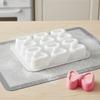 Non-stick Silicone Cake Mold Square Flower Heart Shaped Soap Mould  Kitchen Tools