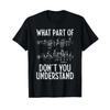 What Part Of The Music Notes You Dont Understand Musician T Shirt Vintage Comfortable Streetwear Graphic