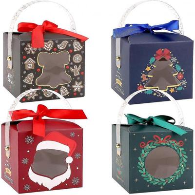 Packung mit 24 Weihnachtspapierboxen