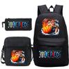 Peripheral Student Schoolbag Three-Piece Set, Youth Backpack, Shoulder Bag, Pencil Case