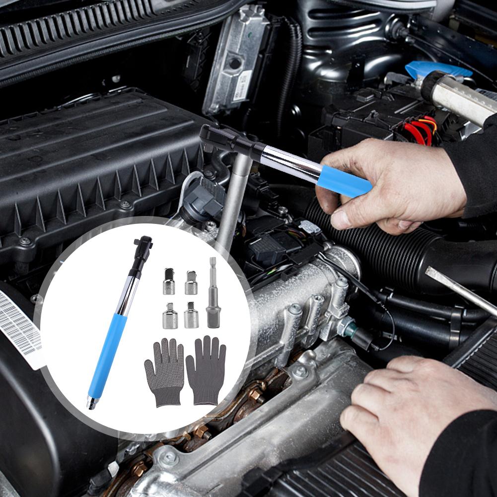 Narzędzia do przedłużania kluczy udarowych, klucze z napędem łańcuchowym, przedłużki ręczne, zestaw kluczy zapadkowych z przedłużkami, adaptery do nasadek 1/2 cala