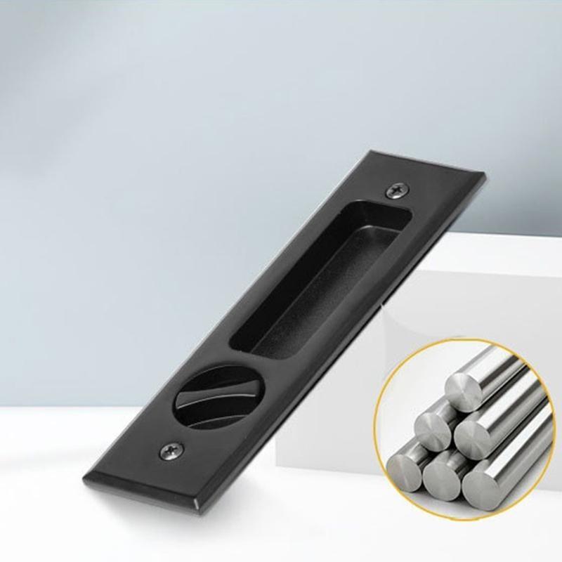 Door Lever Square Sliding Door Handle Closet Locking Door Lever for Bedroom top sale