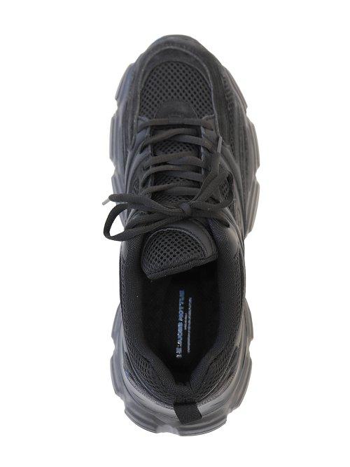 [BUTTON SEOUL] Ugly Daddy Mesh Sneakers (Triple Black) [Shipped from Korea] 100% Authentic