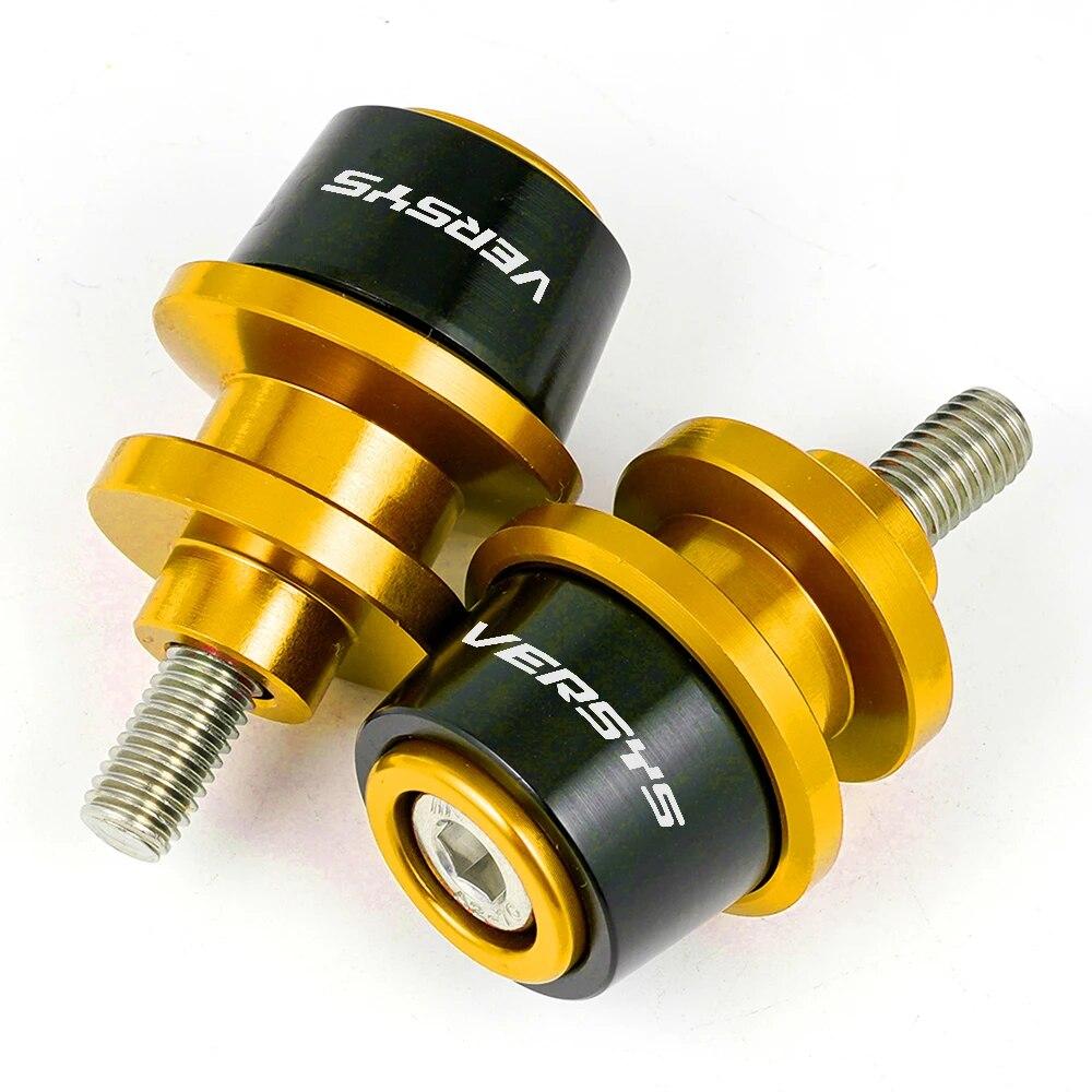 8MM Motorcycle High Quality CNC Swingarm Spool Sliders For Kawasaki Versys 650 1000 X300 2008 -