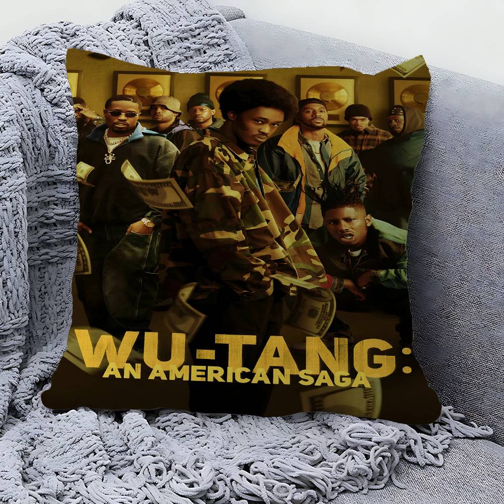 

Wu Tang Clan Movie Cushion Cover Pillow Cover Decor Pillowcase Printed Cushion Case for Couch 30X30cm