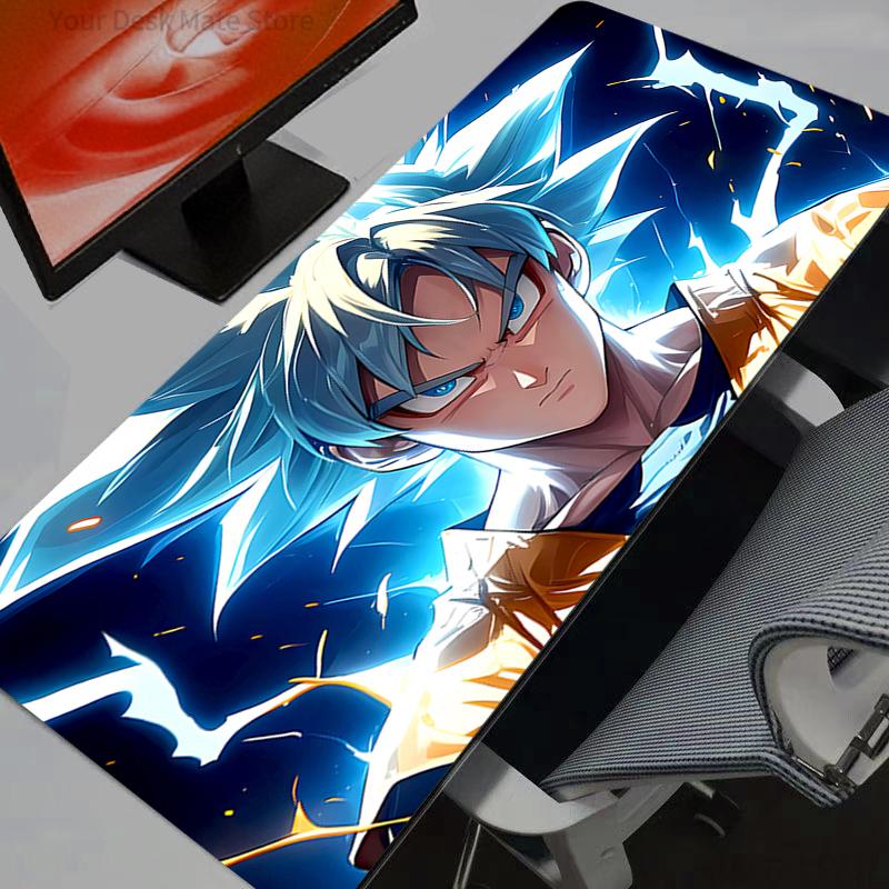 DBZ Dragon Ball Z Mouse Pad Large Rubber PC Computer Rug Gaming Accessories Mousepad Desk Mat Locking Edge Gamer Carpet
