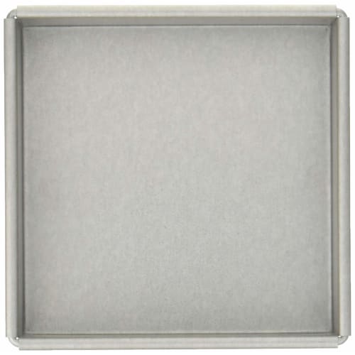 Tiger Crown Ulster Marche Square Baking Mold, 140mm, No. 2367, Body: Aluminum-plated Steel, Reinforcement: Stainless Steel, Made in Japan, WML4707