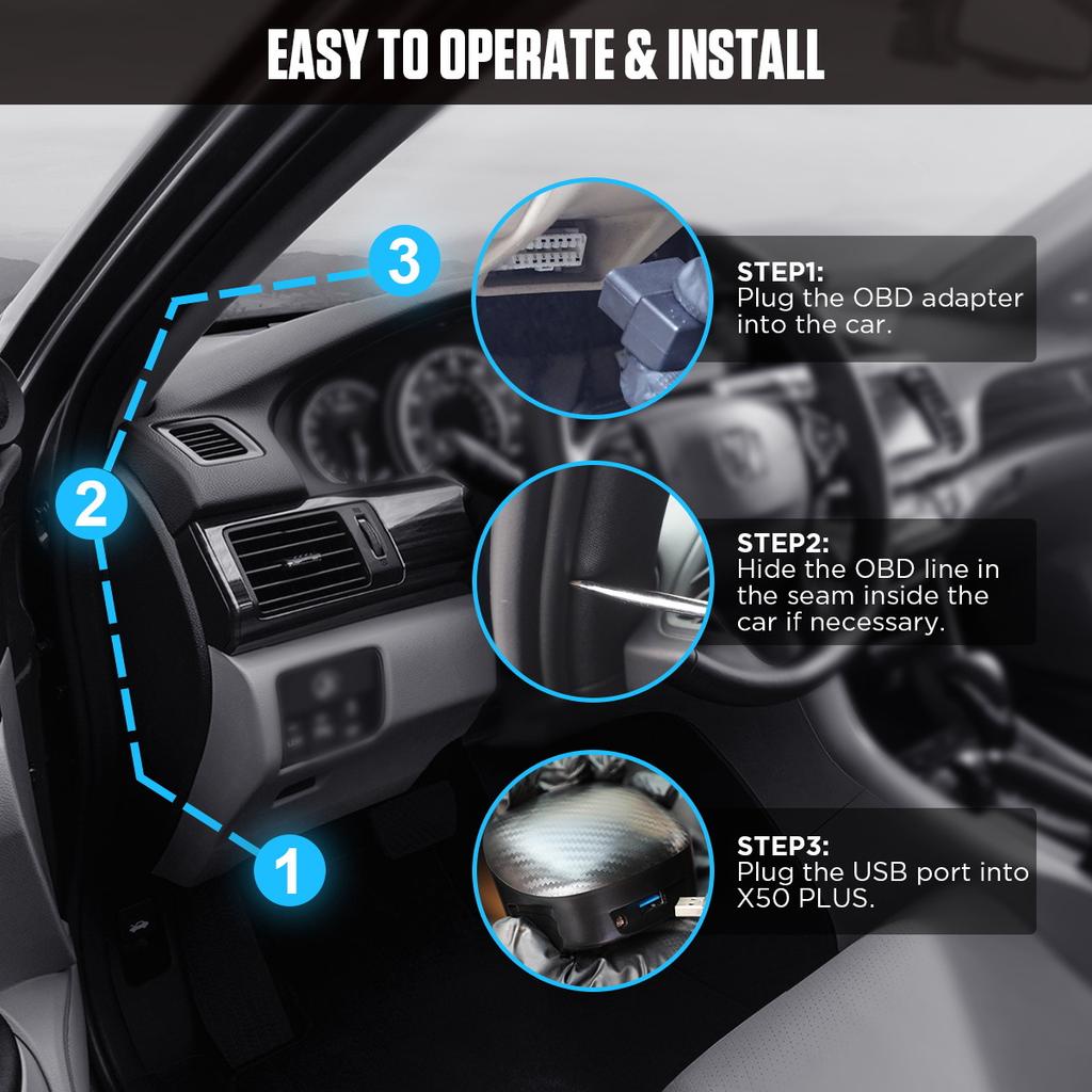 X50 Plus Багатофункціональний Автомобільний OBD Розумний Цифровий Вимірювач Сигналізація Датчик Температури Води Цифровий Вольтметр Вимірювач Швидкості Дисплей