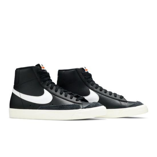 

Nike Blazer Mid 77 Vintage Black Sail BQ6806-002 EU 41 чорний