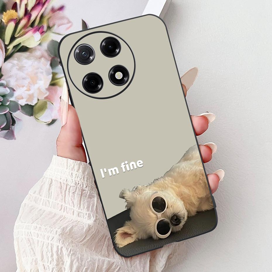 New Design Phone Case For Tecno Camon 30S Pro Camon30S CLA5 CLA6 Black Silicon Soft TPU Back Cover For Camon 30S 30SPro 4G