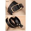 Men's 3.8cm Faux Leather Belt Fashion Needle Buckle Waistband Business Casual Pant Belt Durable Stylish Belt for Men Versatile Daily Wear Accessory