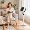 Adjustable Tower Fan with Remote Control, Oscillating Stand Fan for Bedroom Living Room, 40 Inch