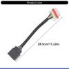 L41A High Performances Vehicle Halogen Headlight Wiring Harness Cable Connector 12 Pin for 7L6971071A Front Light Upgrading
