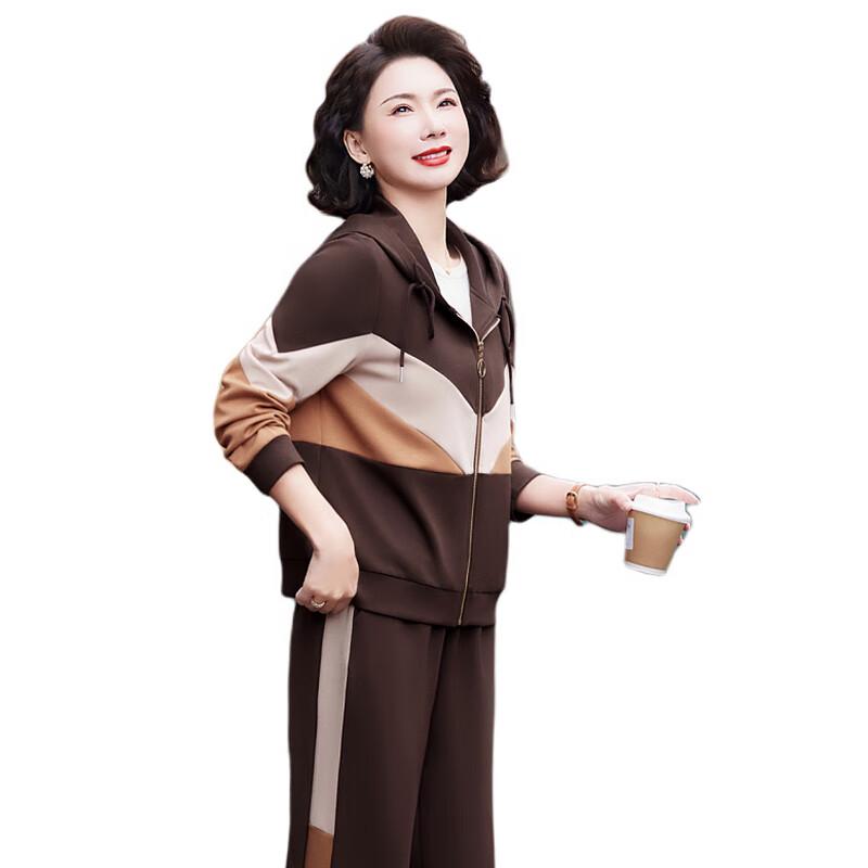 Yonghua 2025 Spring/Autumn Middle-Aged Women's Casual Sports Set