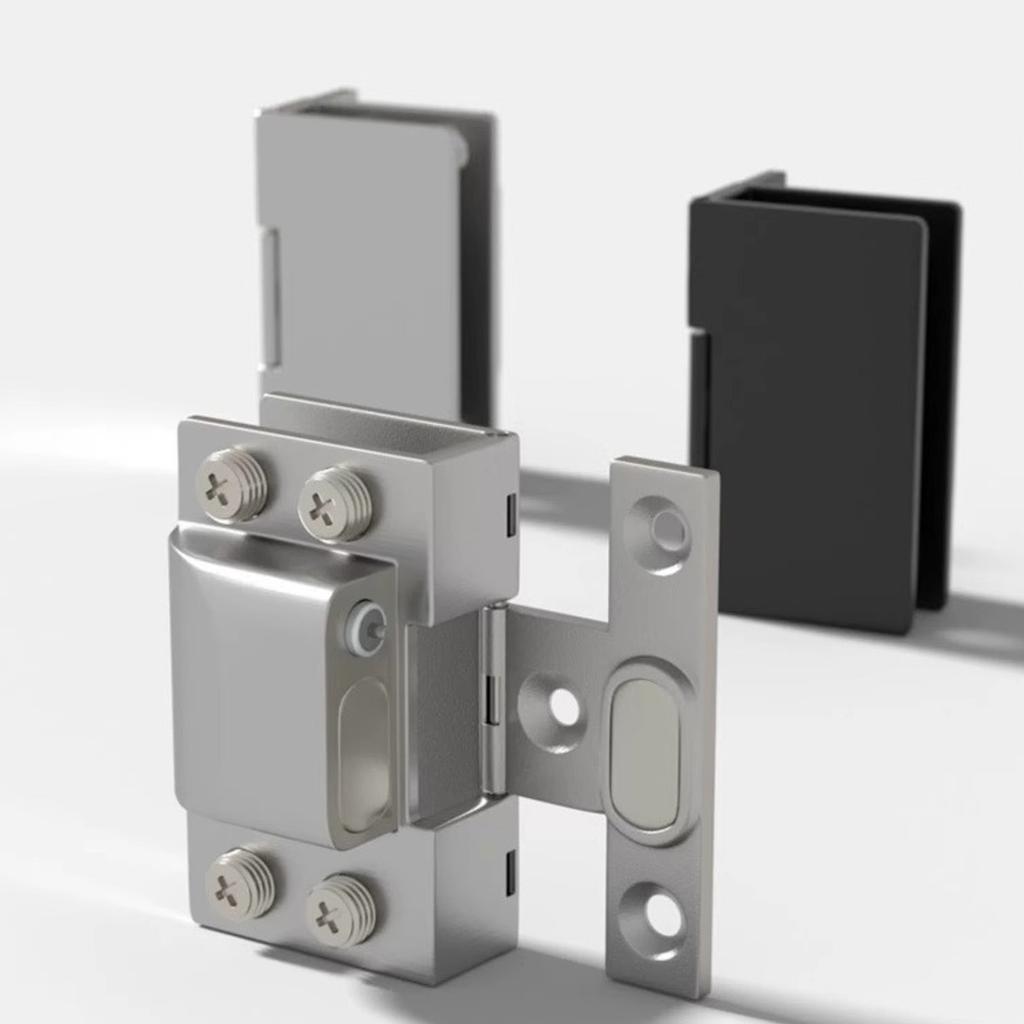 Hydraulický čtvercový pant pro skleněné dveře Hladký tichý chod a moderní designy Dveřní panty Interiérový design Panty pro domov